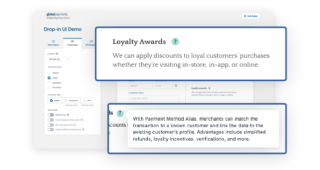 Vertical Specific Messaging Example mobile